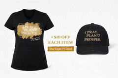 Pray, Plan & Prosper Hat